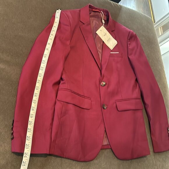 Men’s or Boy’s Prom Party Suit Jacket Blazer Two Button Single Breasted Size 30 - Picture 7 of 10
